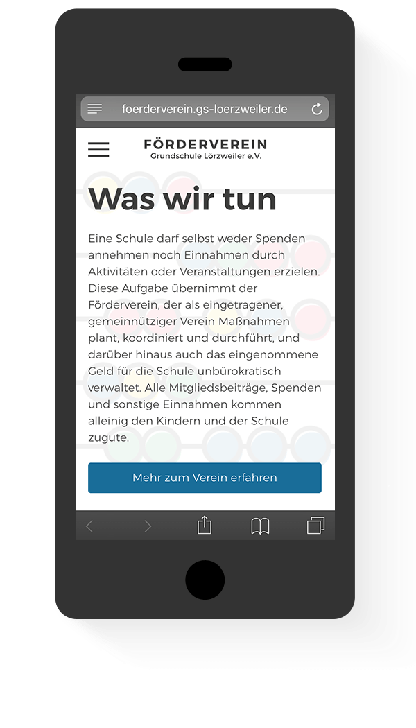 foerderverein.gs-loerzweiler.de website mobile